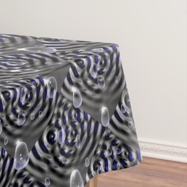 Nappe Arrosage sur métal gris bleu (In Situ)