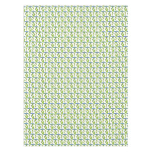 Nappe Art Nouveau bleu Ipomoea papier peint fleuri damé