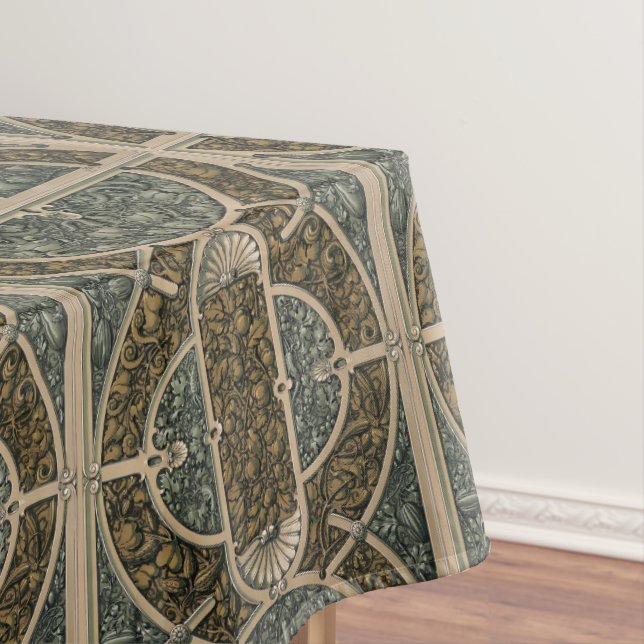 Nappe Art nouveau Foliing de l'époque victorienne par An (In Situ)