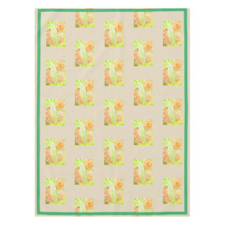 Nappe Aspidistra eliator et Gerbera jamesoni