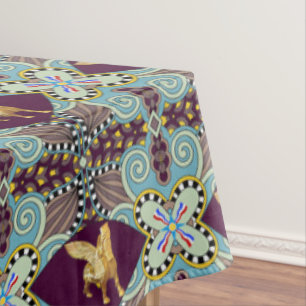 Nappe Assyrienne Personnalisée En Coton, 60"x104"