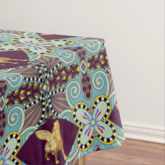 Nappe Assyrienne Personnalisée En Coton, 60"x104"