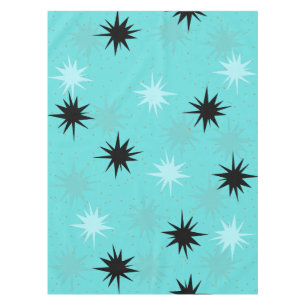 Nappe atomique de Starbursts de turquoise