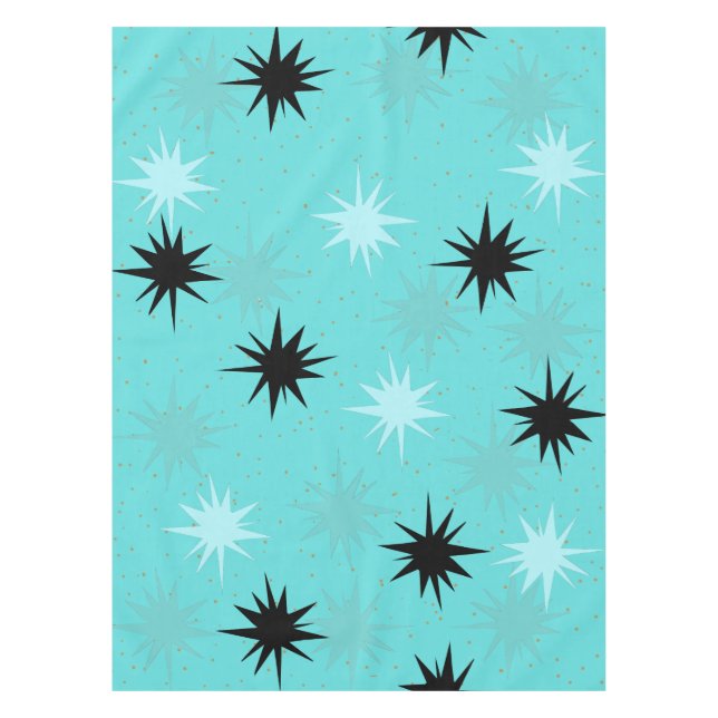 Nappe atomique de Starbursts de turquoise (Devant)