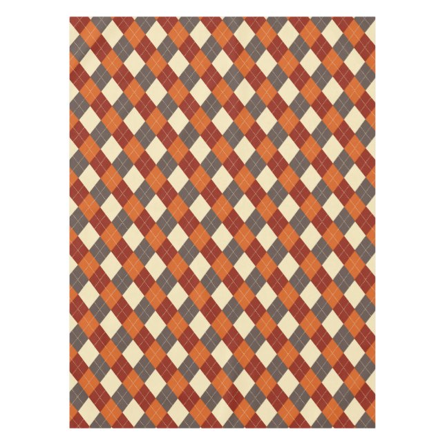 Nappe Automne/Automne En vichy motif (Devant)
