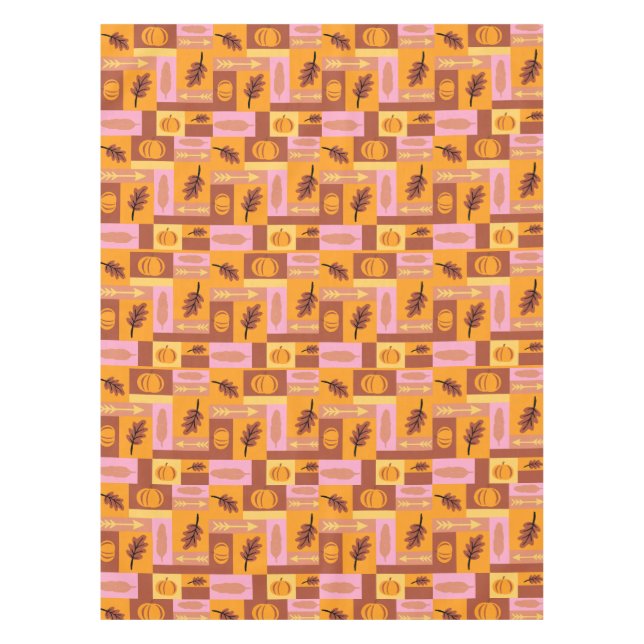 Nappe Automne Thanksgiving Tablecloth (Devant)