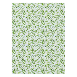Nappe aux petits pois verts