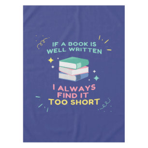 Nappe Avid Reader I - Citation Jane Austen