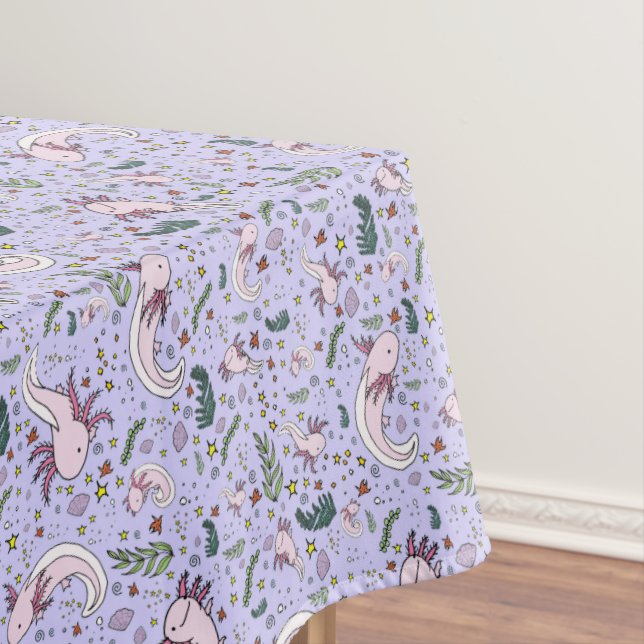 Nappe Axolotls en violet (In Situ)