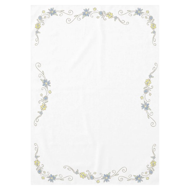 Nappe Baby shower Cowboy (Devant)