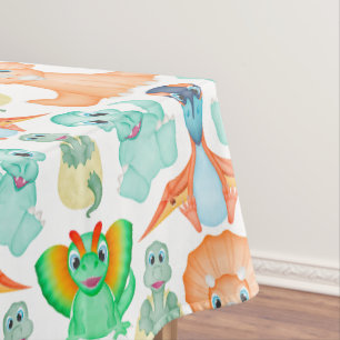 Nappe Baby shower d'anniversaire de Dinosaur