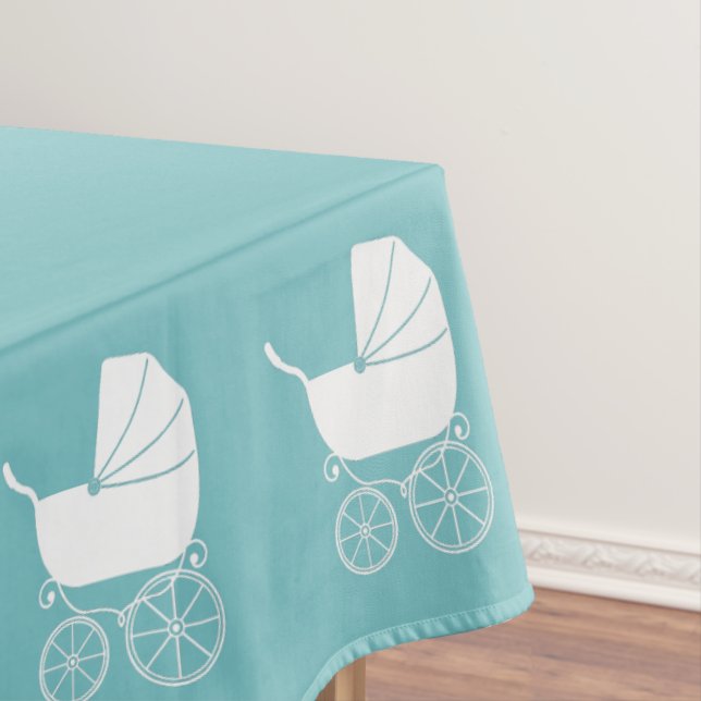 Nappe Baby shower de transport vintage (In Situ)