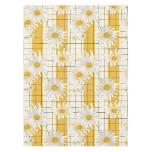 Nappe Baisson blanc sur Arrière - plan de grille rayée j
