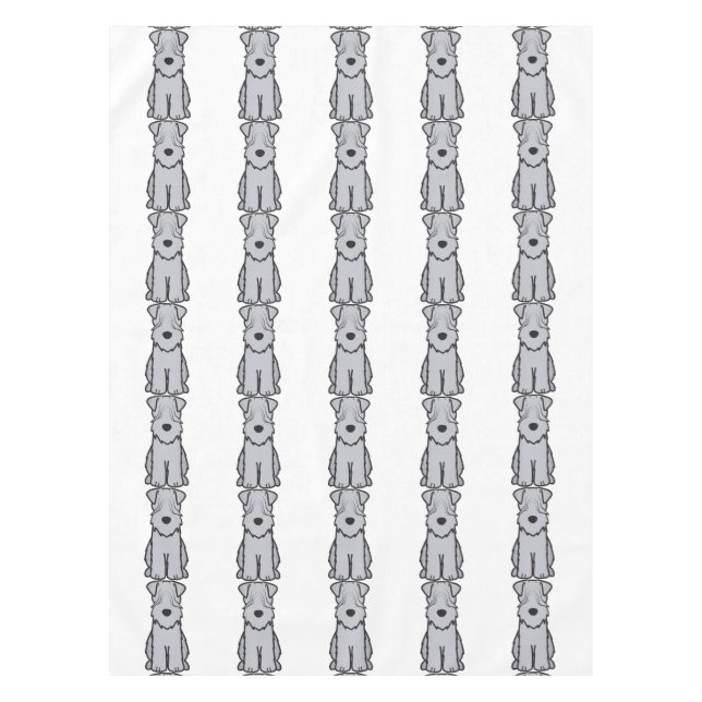 Nappe Bande dessinée blonde comme les blés doucement (Devant)