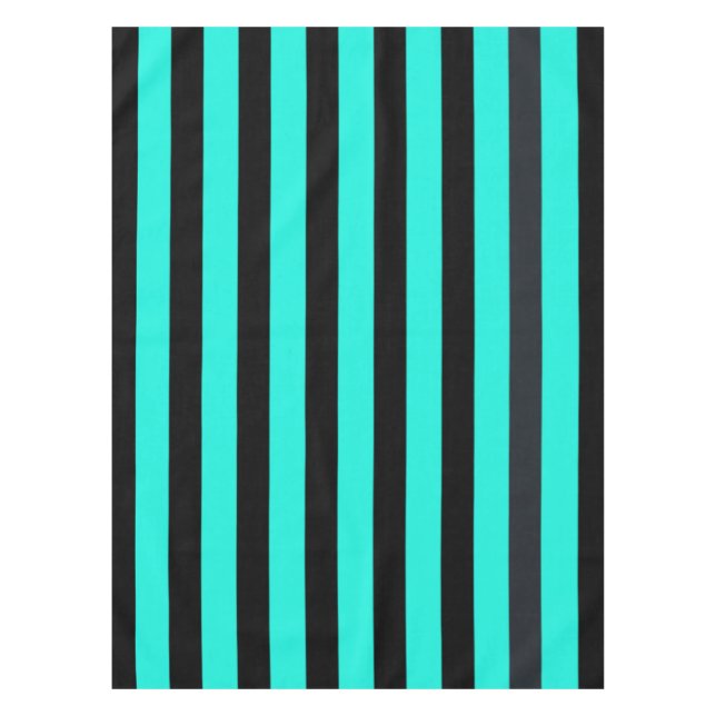 Nappe Bande turquoise et noire (Devant)