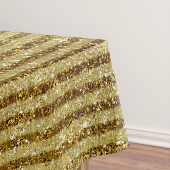 Nappe Bandes de Parties scintillant d'or (In Situ)
