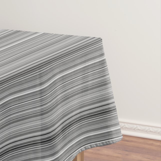 Nappe Bandes gris mignonnes (In Situ)