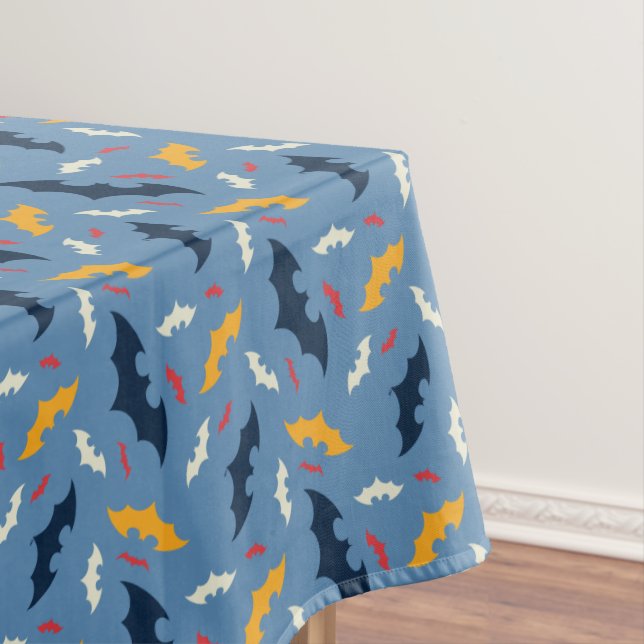 Nappe Batman | Motif de logo rouge, bleu et jaune (In Situ)