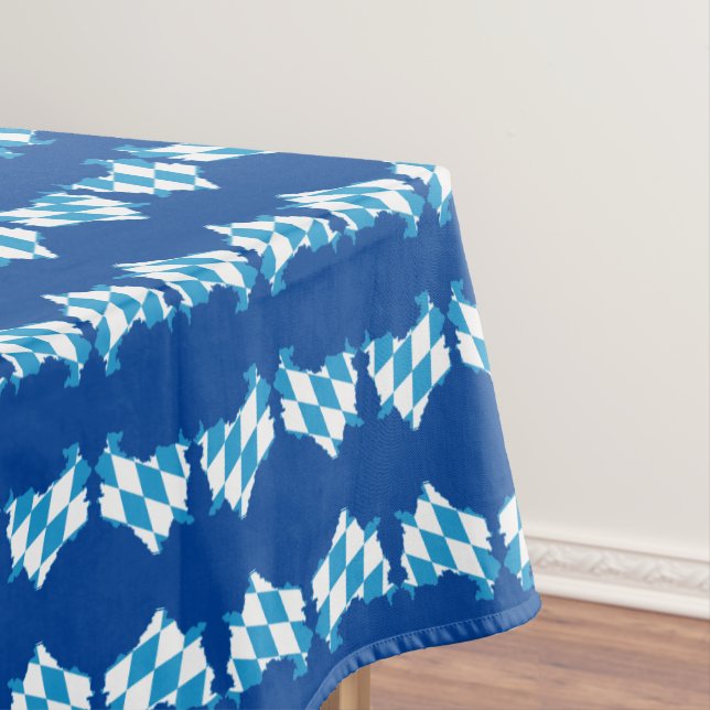 Nappe BAVARIA Bayern Drapeau Plan OKTOBERFEST (In Situ)