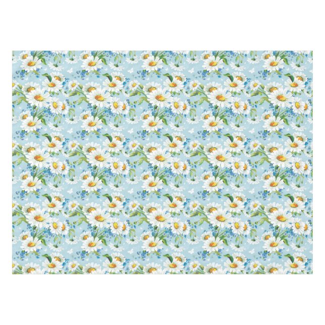 Nappe Beau motif floral lumineux élégant 2 (Devant (Horizontal))