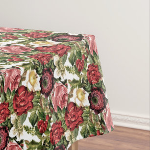 Nappe Beau Rose Vintage Mauve rose Floral