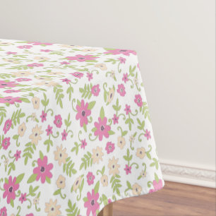 Nappe Bébé en Fleur Douche rose Fleurs Vintages Fille