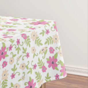 Nappe Bébé en Fleur Douche rose Fleurs Vintages Fille