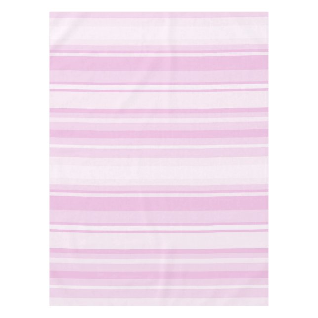 Nappe Bébé rayures roses (Devant)