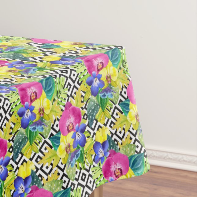 Nappe Bégonia et palmettes d'orchidée (In Situ)