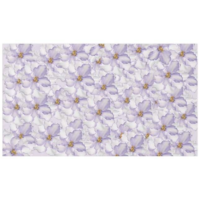 Nappe Belle Lavande d'orchidées (Devant (Horizontal))