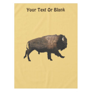 Nappe Bison galopant