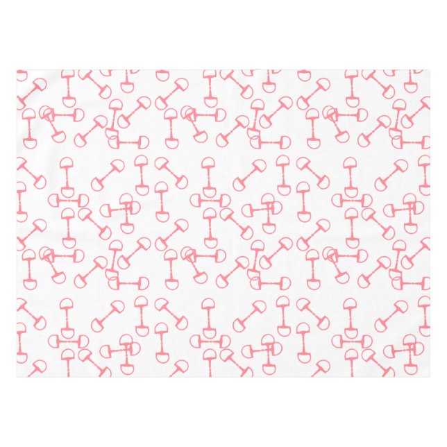 Nappe Bits équestres rose (Devant (Horizontal))