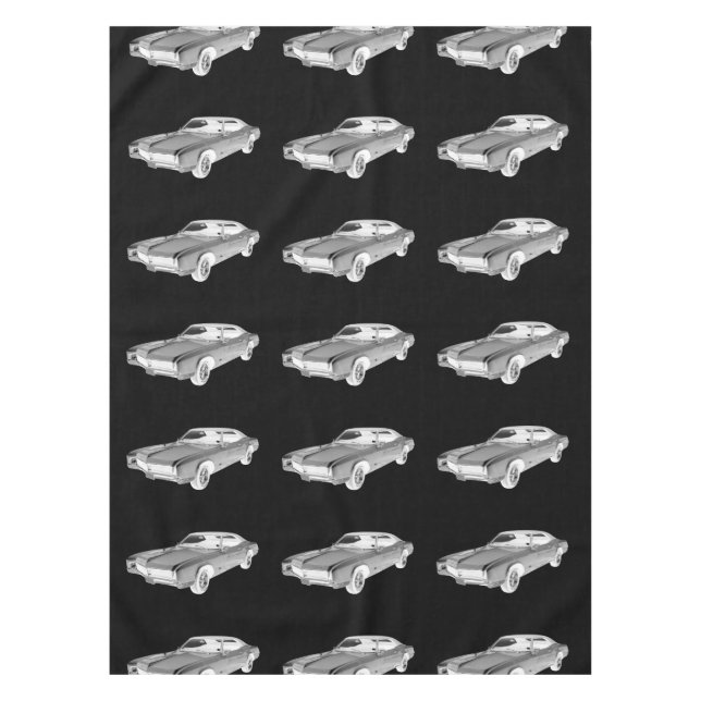Nappe Black And White 1967 Buick Riviera Pop Art (Devant)