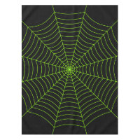 Black neon vert toile d'araignée Halloween motif