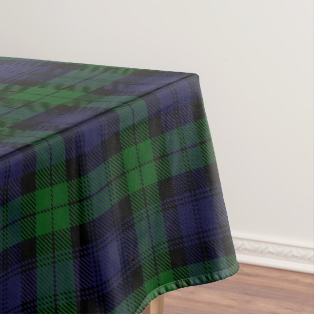 Nappe Black Watch Tartan Plaid Scottish Plaid Motif (In Situ)