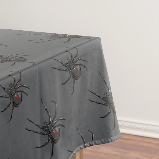 Nappe Black Widow Spider Dessin original (In Situ)