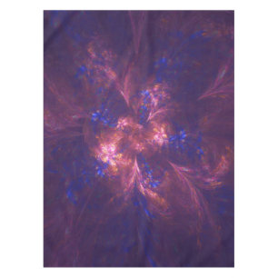 Nappe Bleu Abstrait Et Violet Forme