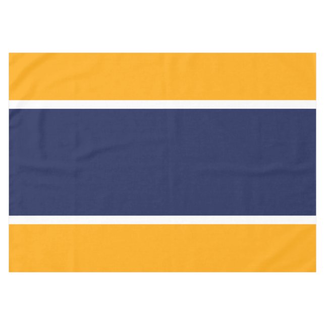 Nappe Bleu Bleu Bleu Bleu Orange Blancs (Devant (Horizontal))