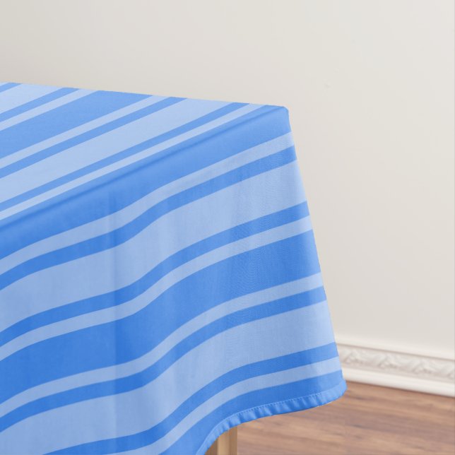 Nappe Bleu bonbons rayures (In Situ)