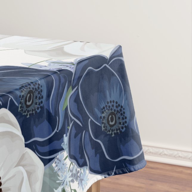 Nappe Bleu chic Dusty Floral Botanique (In Situ)