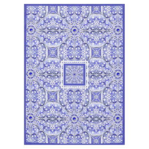 Nappe Bleu de dentelle en céramique de Grèce