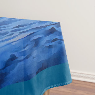 Nappe Bleu Egéen Marmaris Turquoise Côte Peinture