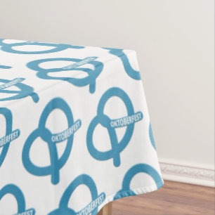 Nappe Bleu et blanc Motif allemand Oktoberfest