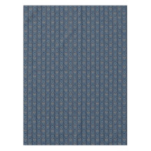 Bleu marine et motif floral de rayure de café