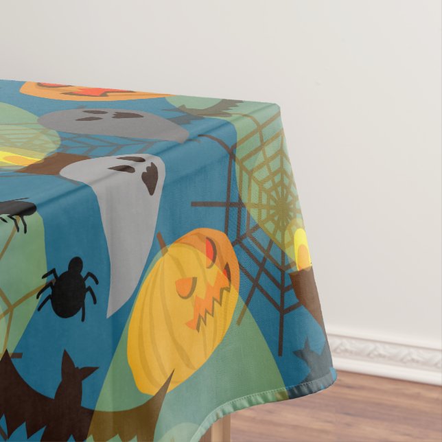 Nappe Bleu nocturne d'Halloween (In Situ)
