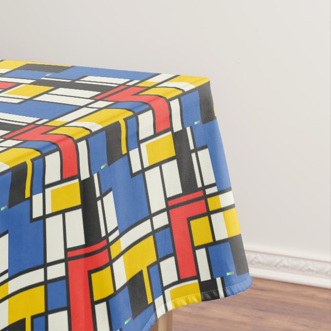 Nappe Blocs de couleurs de style mondrique (In Situ)