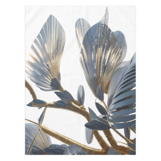 Nappe Blue Floral Design Plant