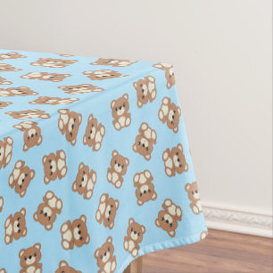 Nappe Blue Teddy Bear Birthday Party