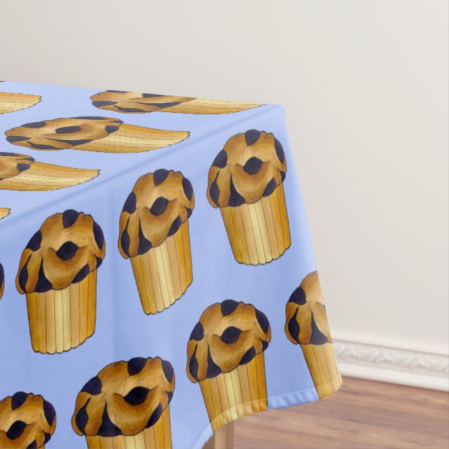 Nappe Blueberry Muffin Pâtisserie Petit déjeuner Brunch (In Situ)