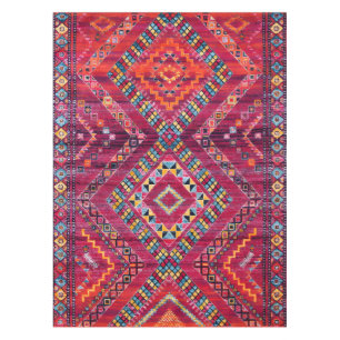 Nappe Blush Bazaar : Héritage Marocain Rose Elégance